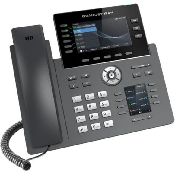 Grandstream GRP2616 Corded Electric 6-line Carrier-Grade IP Phone - Black - Picture 3 of 4
